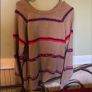 Striped old navy sweater